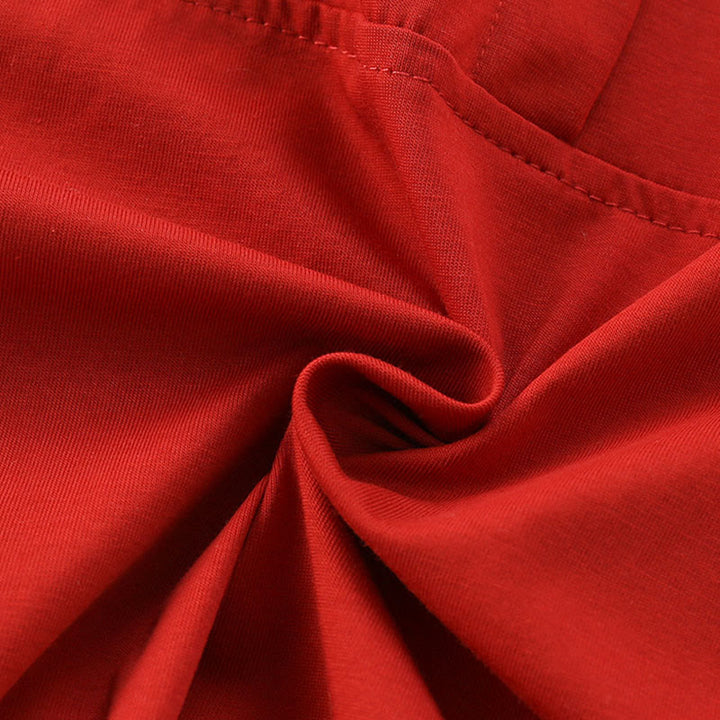 Tutina intera a maniche lunghe in cotone per bambina con motivo a coniglio rosso, motivo Buddha Stones, primavera-autunno - image 7