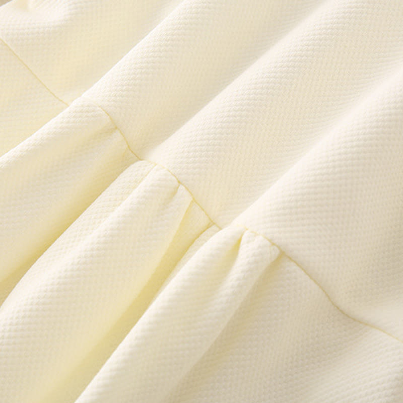 Tutina intera a maniche lunghe in cotone per bambina con design a padiglione, primavera-autunno, motivo Buddha Stones - image 7