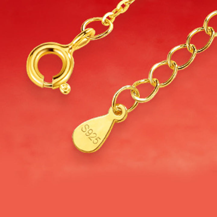 Collana con ciondolo in argento sterling 925 con moneta di rame dell'anno del cavallo, Buddha Stones e agata rossa. - image 7