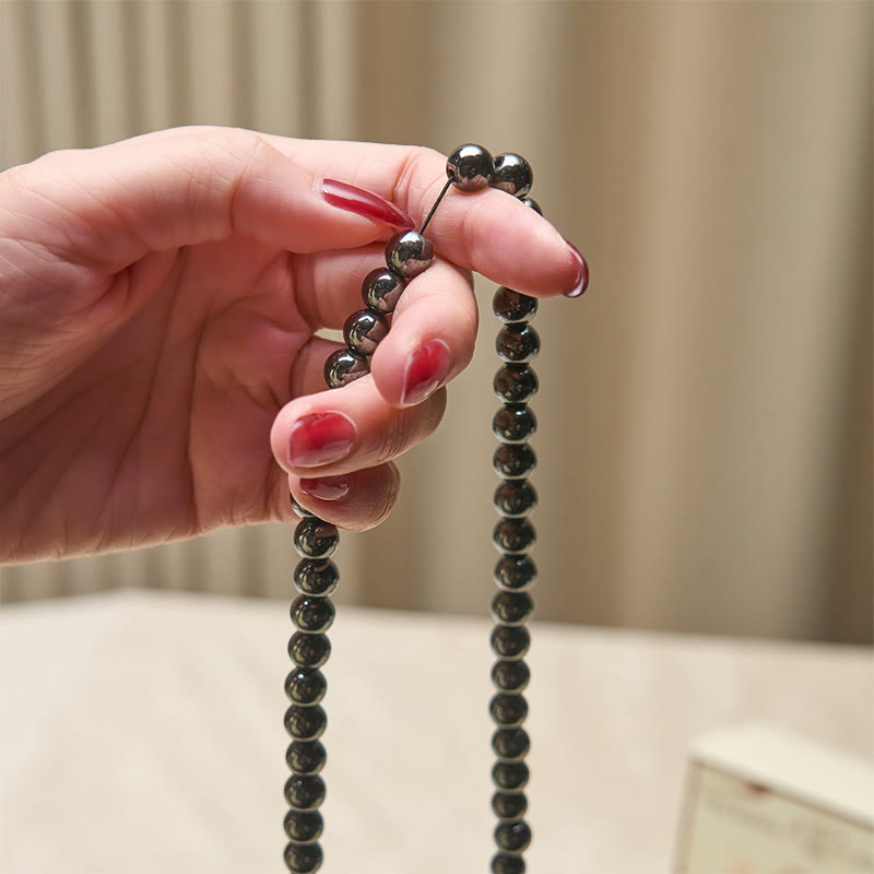 Buddha Stones Mala con 108 perle Terahertz Focus Clarity - image 4