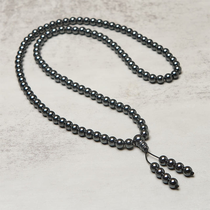 Buddha Stones Mala con 108 perle Terahertz Focus Clarity - image 2