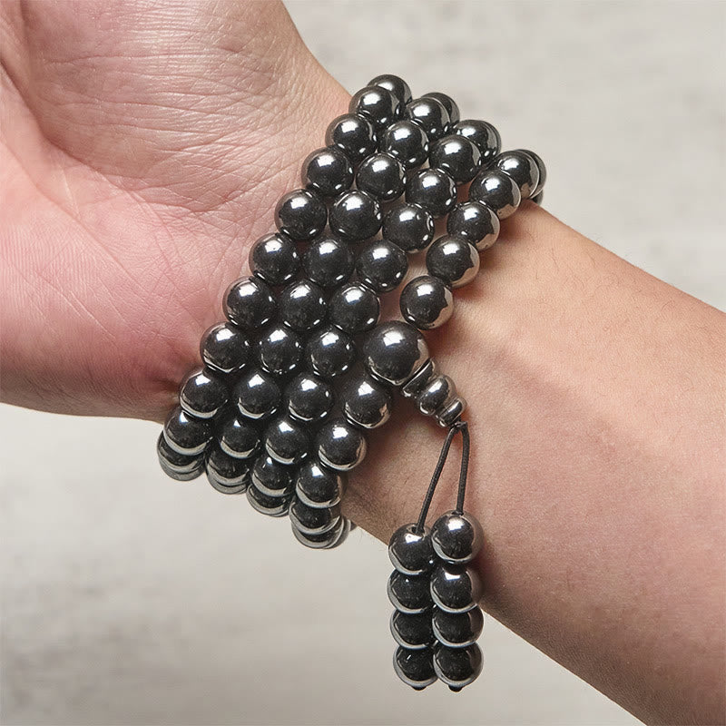 Buddha Stones Mala con 108 perle Terahertz Focus Clarity - image 3