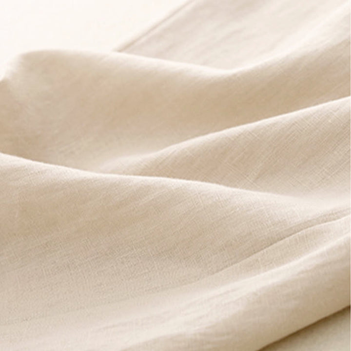 Pantaloni da donna Buddha Stones, semplici e primaverili, in cotone, lunghezza 7-8, con tasche - image 18