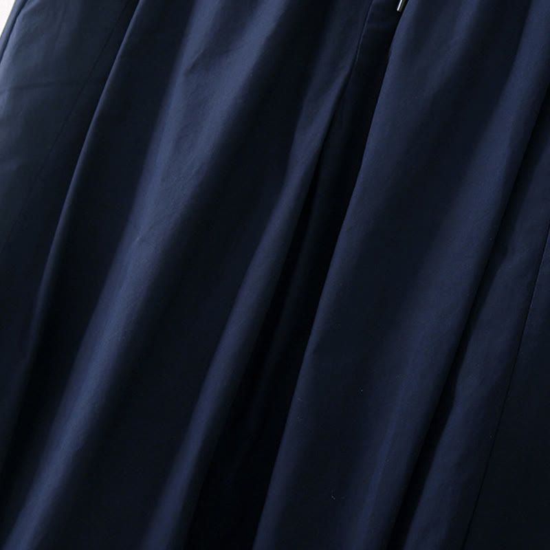 Pantaloni harem da donna con tasche e vita alta a pieghe, motivo Buddha Stones - image 4