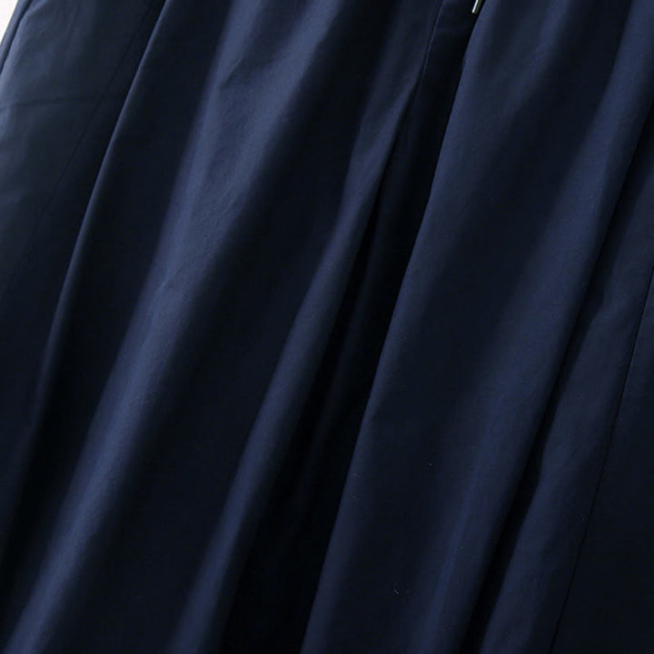 Pantaloni harem da donna con tasche e vita alta a pieghe, motivo Buddha Stones - image 4