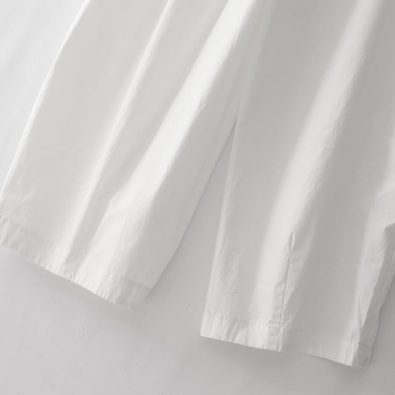 Pantaloni harem da donna con tasche e vita alta a pieghe, motivo Buddha Stones - image 17