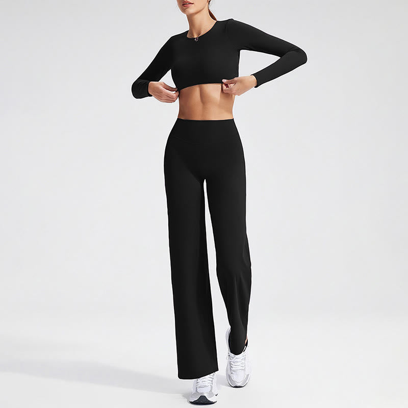 Canotta da donna con reggiseno sportivo da fitness e yoga a maniche lunghe Buddha Stones - image 7