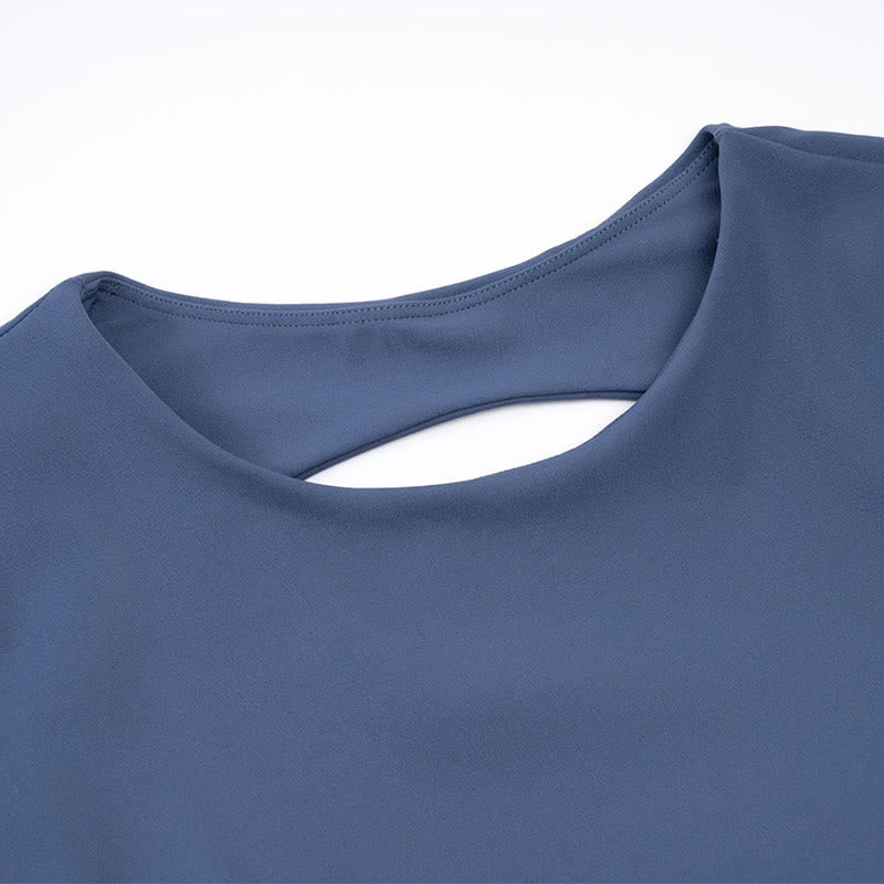 Canotta da donna con reggiseno sportivo da fitness e yoga a maniche lunghe Buddha Stones - image 16