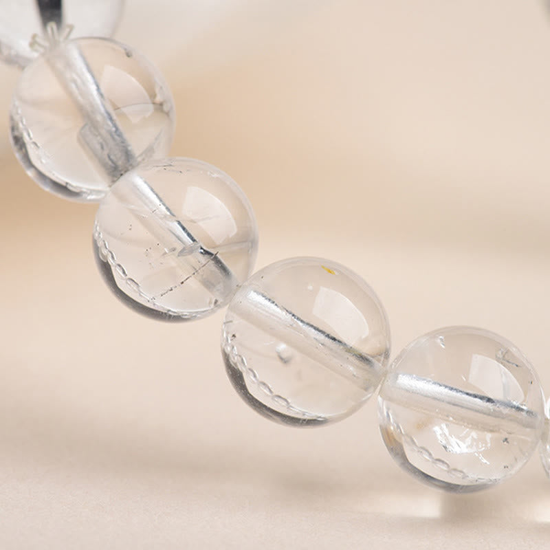 Braccialetto di meditazione con protezione e diamanti Herkimer Buddha Stones - image 15