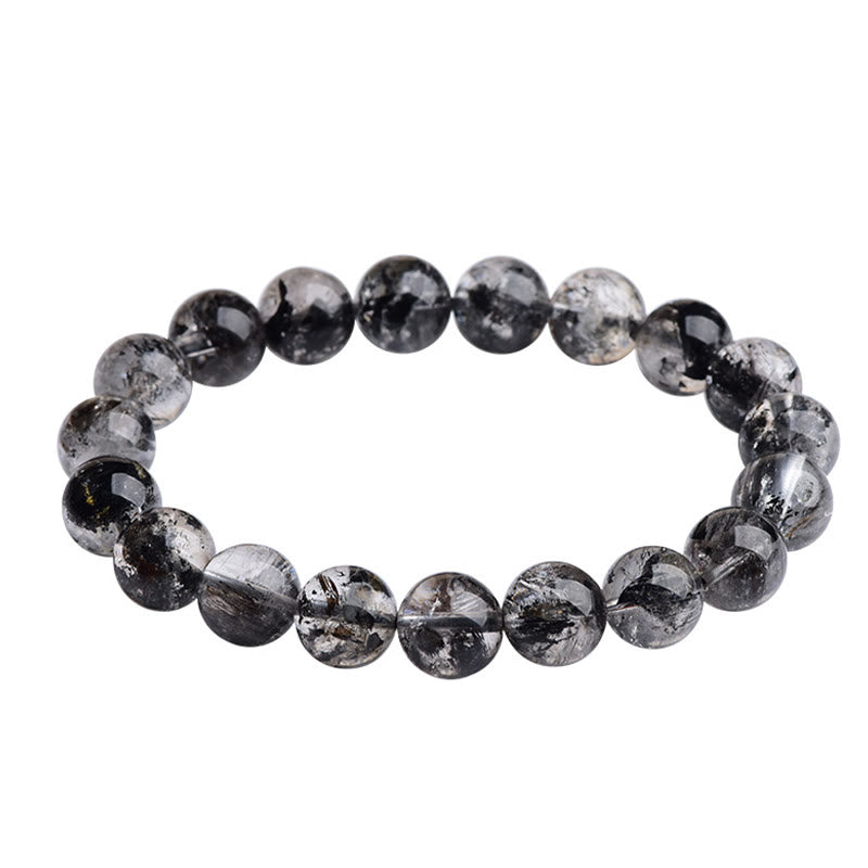 Braccialetto di meditazione con protezione e diamanti Herkimer Buddha Stones - image 3
