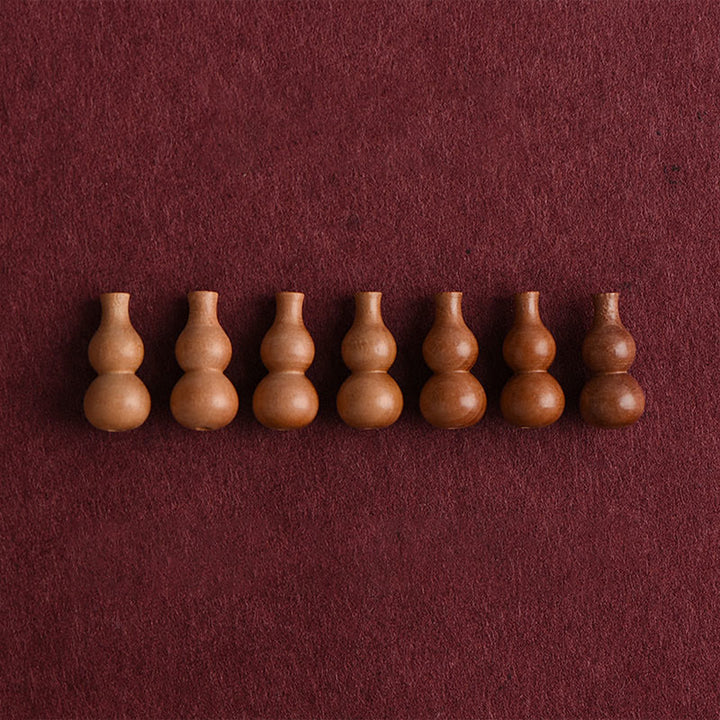 Braccialetto regolabile per la fortuna e la ricchezza, in corda di legno di pesca Buddha Stones - image 12