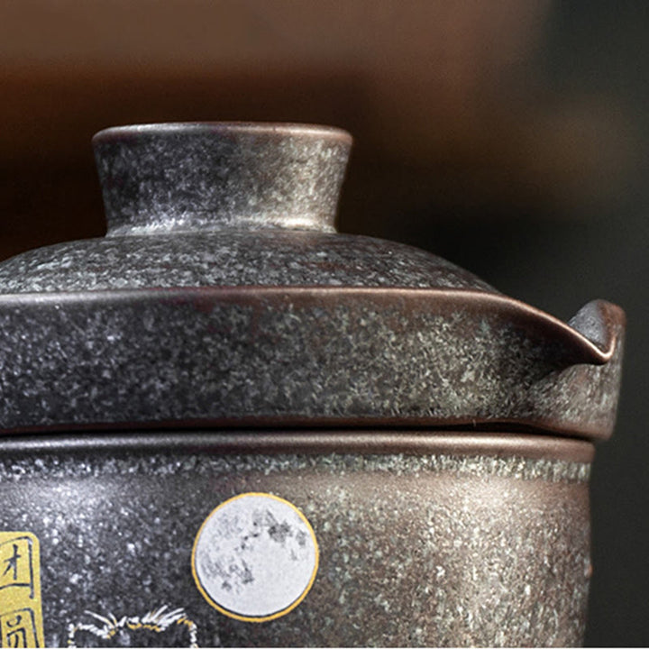 Tazza da tè Kung Fu con gatto carino Buddha Stones  - image 9