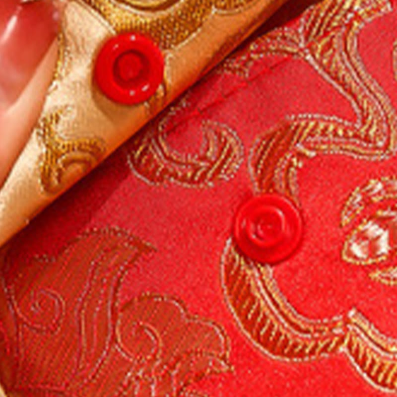 Buddha Stones Anno del Cavallo 2026 Capodanno Carattere Fu Ricamo Portafortuna Busta Rossa Cinese - image 12