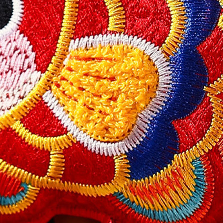 Buddha Stones Anno del Cavallo 2026 Capodanno Carattere Fu Nappa Ricamo Busta Rossa Cinese - image 8