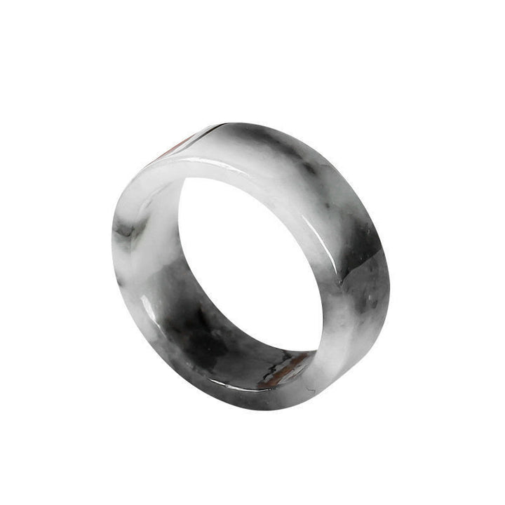 Buddha Stones Anello di giada della prosperità e della fortuna - image 9