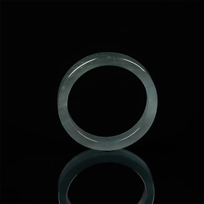 Buddha Stones Anello di giada con abbondanza e prosperità disponibile in diverse misure - image 1