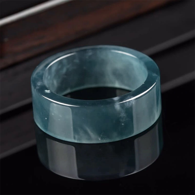 Buddha Stones Anello di giada fortuna abbondanza prosperità - image 2