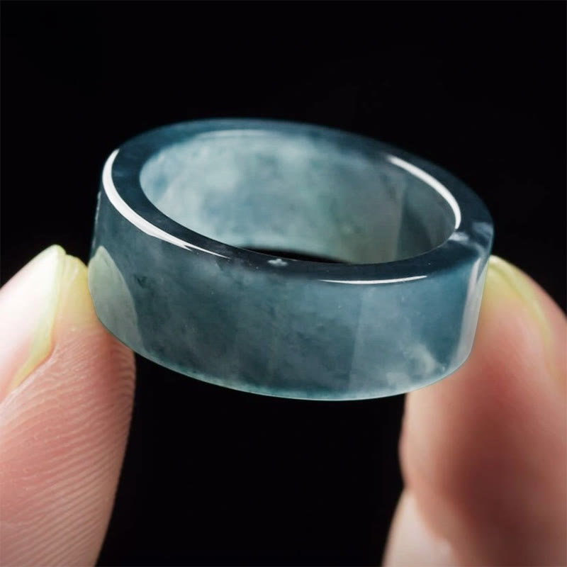 Buddha Stones Anello di giada fortuna abbondanza prosperità - image 3