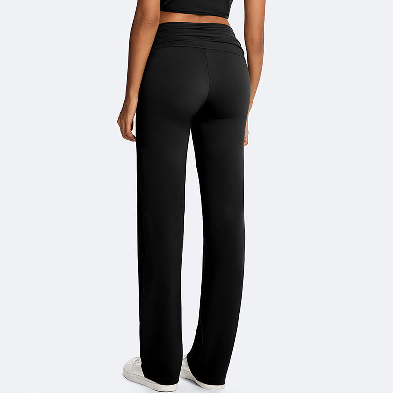 Buddha Stones Top senza maniche senza spalline con scollo all'americana e schiena scoperta, pantaloni a gamba dritta per sport, fitness e yoga - image 24