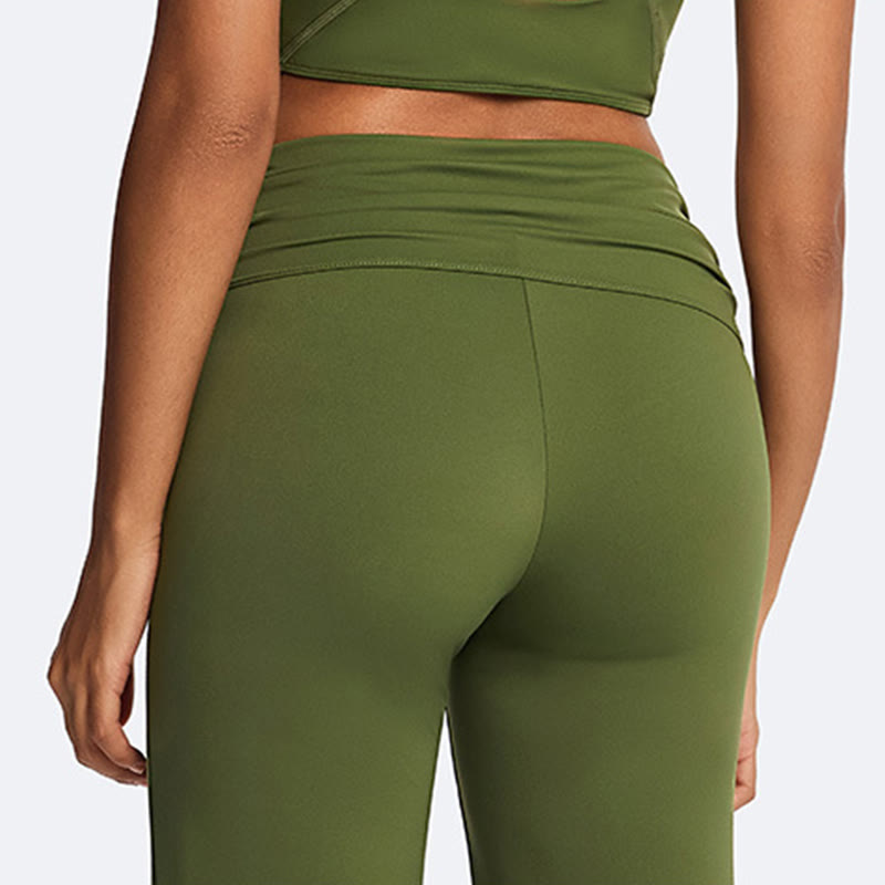 Buddha Stones Top senza maniche senza spalline con scollo all'americana e schiena scoperta, pantaloni a gamba dritta per sport, fitness e yoga - image 12