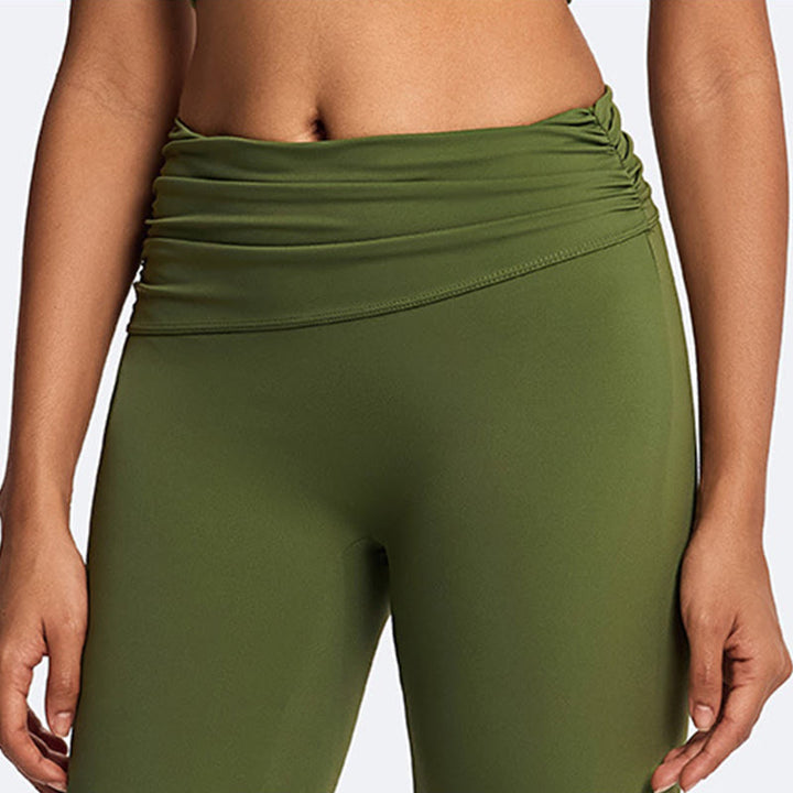 Buddha Stones Top senza maniche senza spalline con scollo all'americana e schiena scoperta, pantaloni a gamba dritta per sport, fitness e yoga - image 11