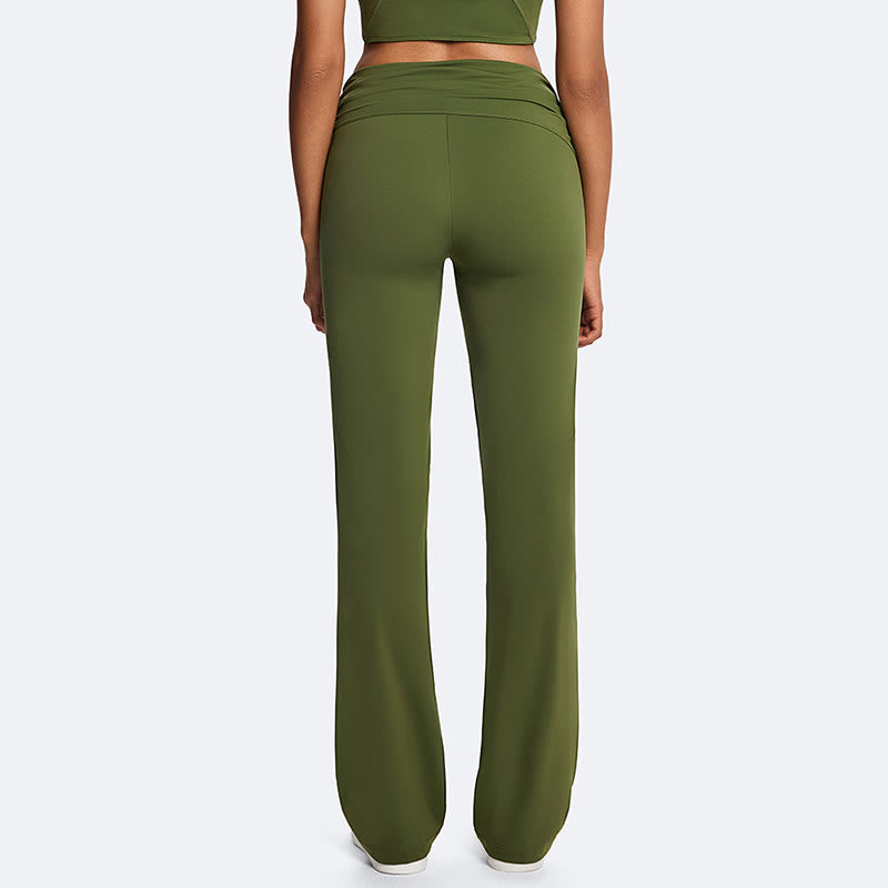Buddha Stones Top senza maniche senza spalline con scollo all'americana e schiena scoperta, pantaloni a gamba dritta per sport, fitness e yoga - image 17