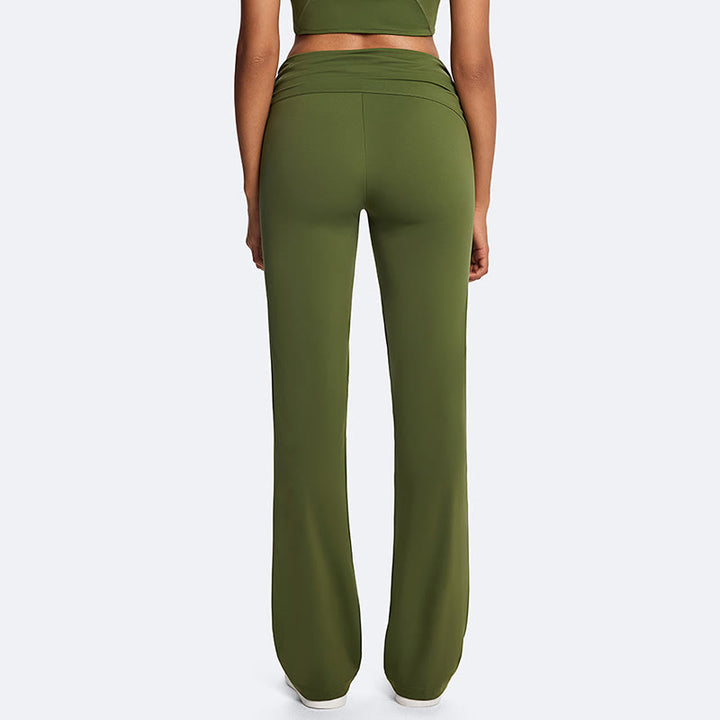 Buddha Stones Top senza maniche senza spalline con scollo all'americana e schiena scoperta, pantaloni a gamba dritta per sport, fitness e yoga - image 17