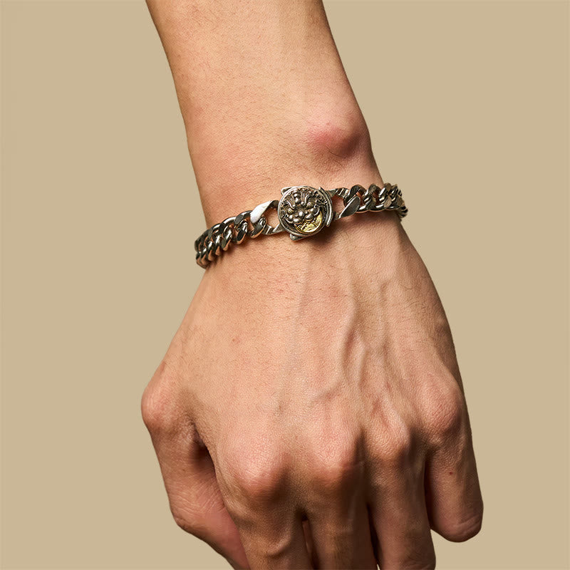 Braccialetto Buddha Stones Rame PiXiu Ricchezza Fortuna - image 4