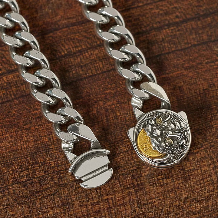 Braccialetto Buddha Stones Rame PiXiu Ricchezza Fortuna - image 2