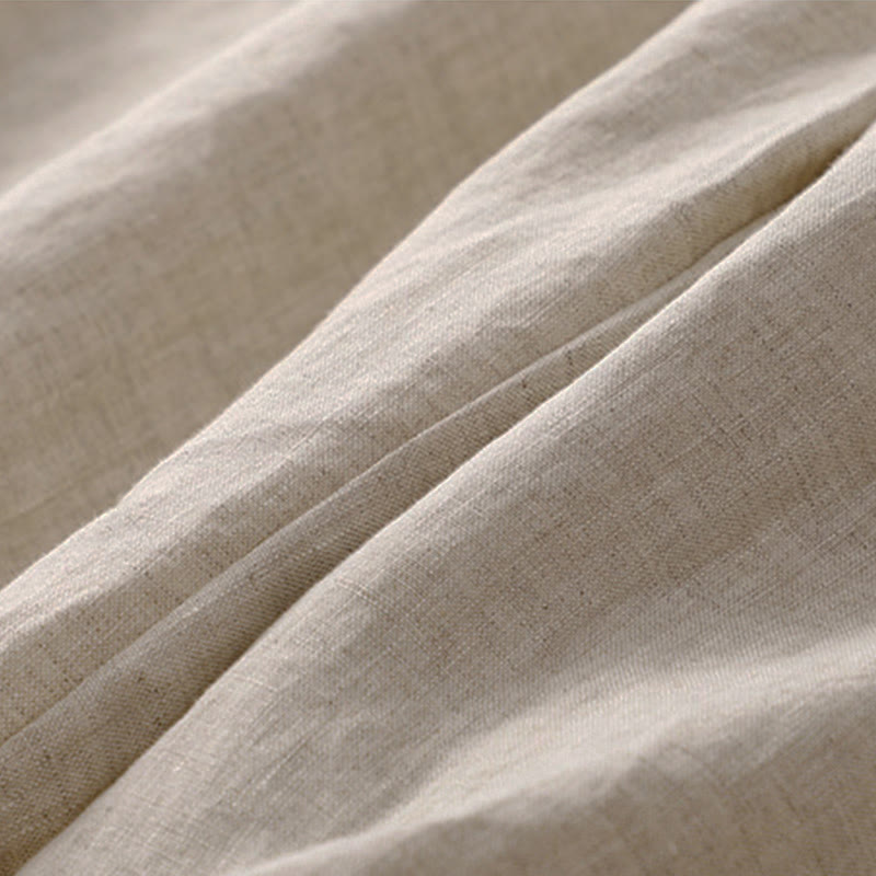 Buddha Stones Pantaloni harem da donna con tasche, lunghezza 7-8, con design color blocking, modello Commute - image 4