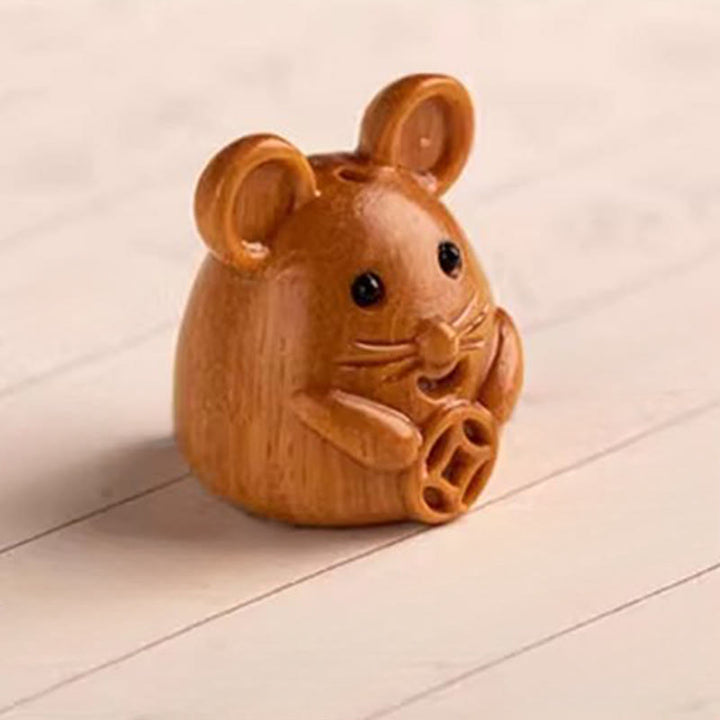 Buddha Stones Portachiavi con benedizione dei semi di Bodhi della stella e della luna del sandalo rosso dell'anno del cavallo - image 9