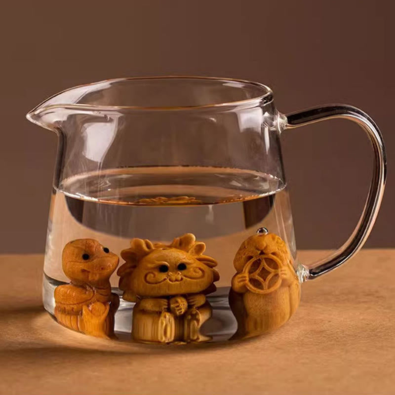 Buddha Stones Portachiavi con benedizione dei semi di Bodhi della stella e della luna del sandalo rosso dell'anno del cavallo - image 54