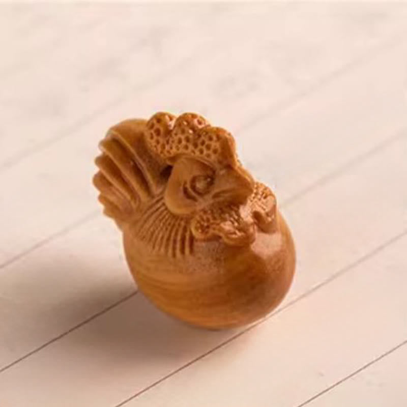 Buddha Stones Portachiavi con benedizione dei semi di Bodhi della stella e della luna del sandalo rosso dell'anno del cavallo - image 39