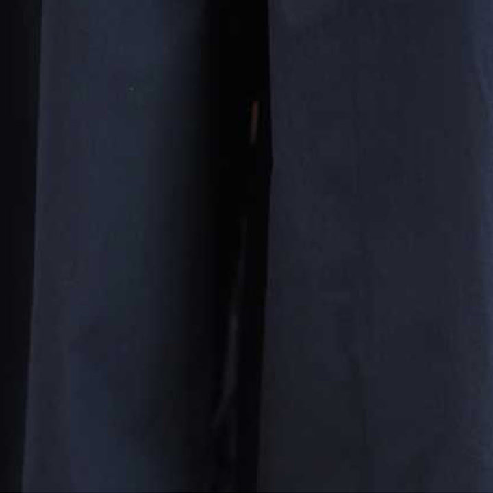 Buddha Stones Pantaloni da donna con elastico in vita e gamba larga, blu scuro, con lacci e tasche - image 12