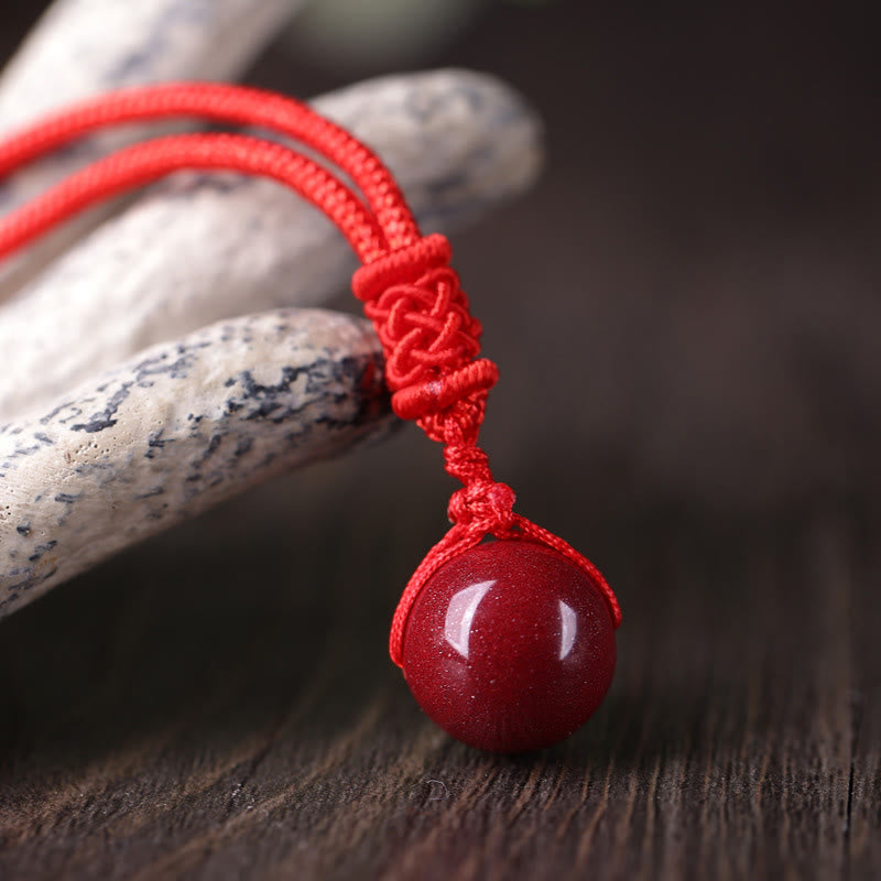 Buddha Stones Ciondoli per collane Cinnabar Keep Away Evil Spirits - image 0