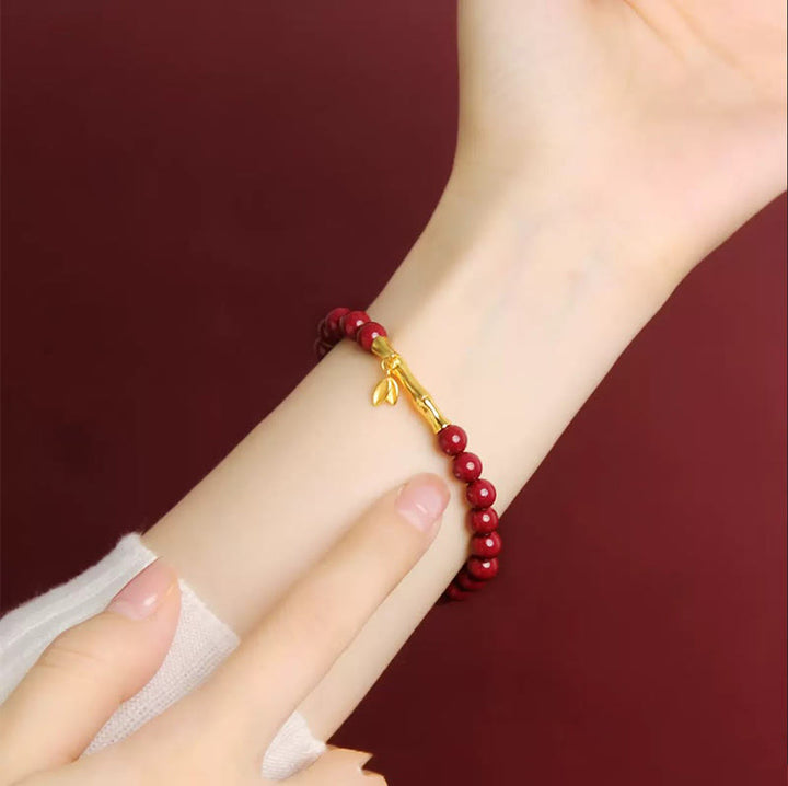 Bracciale di concentrazione in argento sterling 925 Buddha Stones - image 3