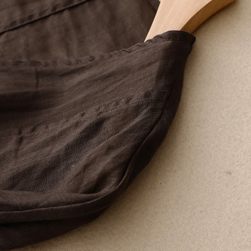 Kimono da donna estivo a maniche lunghe con allacciatura frontale e stampa Buddha Stones. - image 14