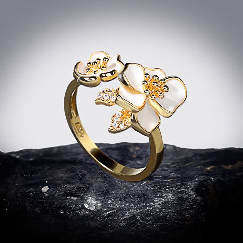 Buddha Stones Anello Daisy Copper Luck Balance - image 2