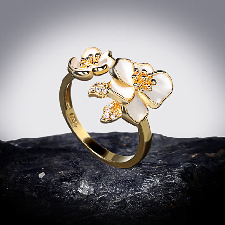 Buddha Stones Anello Daisy Copper Luck Balance - image 2