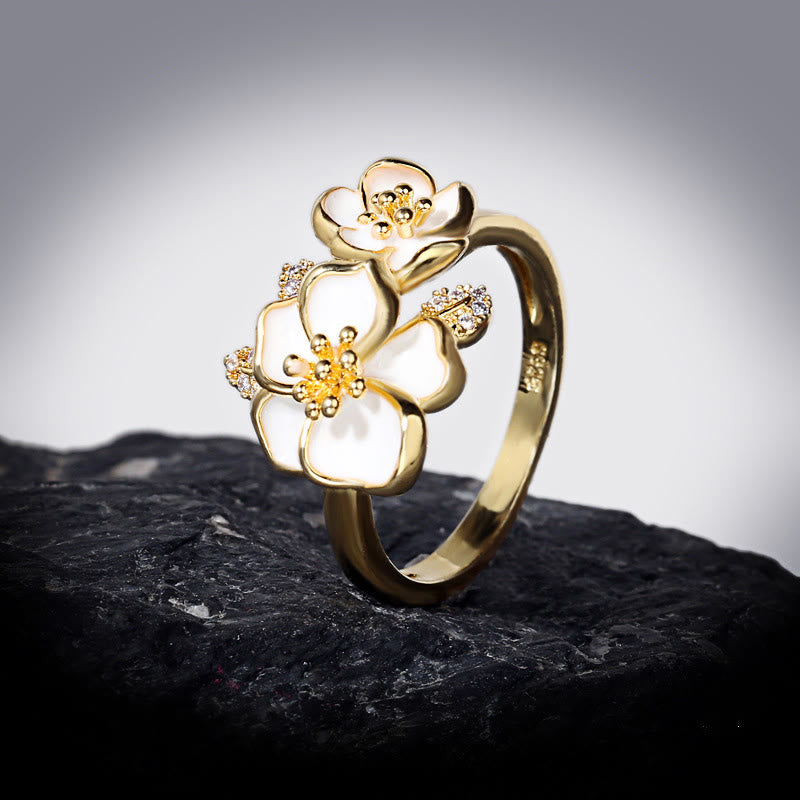Buddha Stones Anello Daisy Copper Luck Balance - Rame - 15,9 mm - image 0