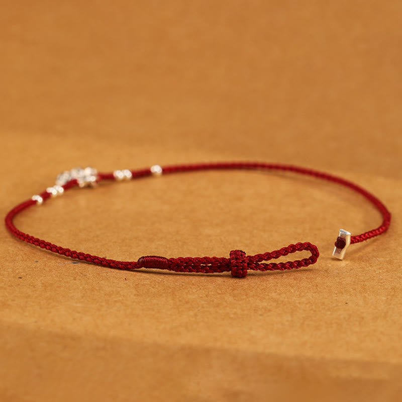 Buddha Stones Cavigliera ultra sottile con design a forma di monete in argento sterling 925, realizzata a mano e resistente - image 6