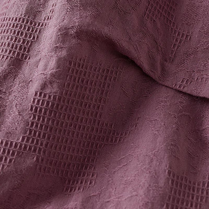 Buddha Stones T-shirt casual da donna in cotone con motivo floreale e risvolto - image 5