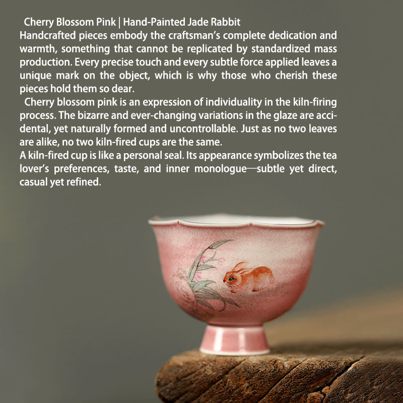 Buddha Stones Tazza da tè in ceramica dipinta a mano con fiore di orchidea e begonia, tazza da tè Kung Fu da 75 ml - image 14