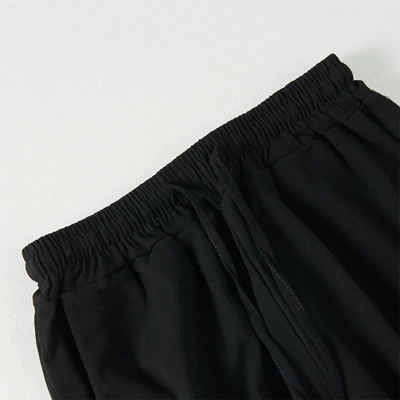 Pantaloni larghi da donna con tasche e righe bohémien semplici Buddha Stones - image 11