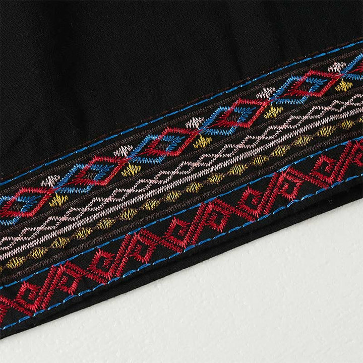 Pantaloni larghi da donna con tasche e righe bohémien semplici Buddha Stones - image 13