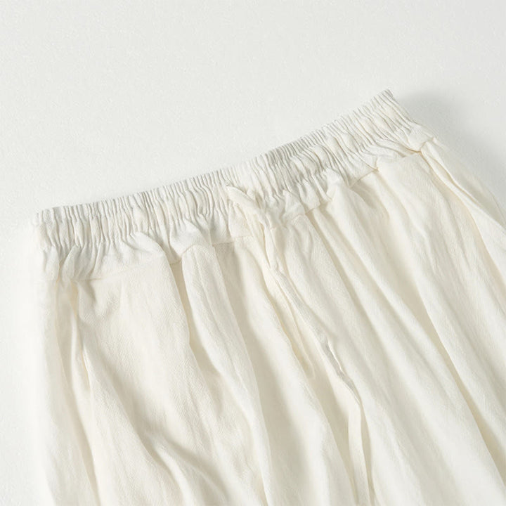 Pantaloni larghi da donna con tasche e righe bohémien semplici Buddha Stones - image 16