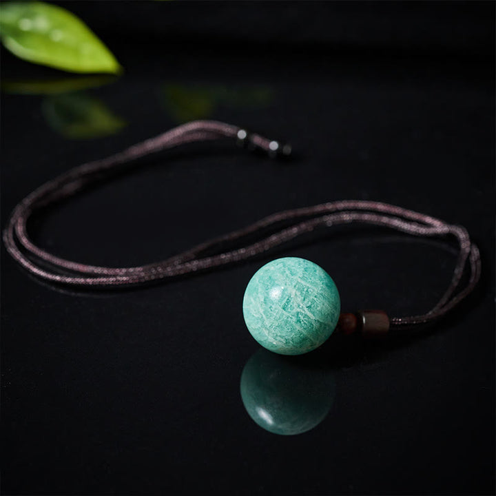 Buddha Stones Collana con ciondolo di protezione in quarzo fumé con occhio di tigre e cristallo rosa bianco - image 19