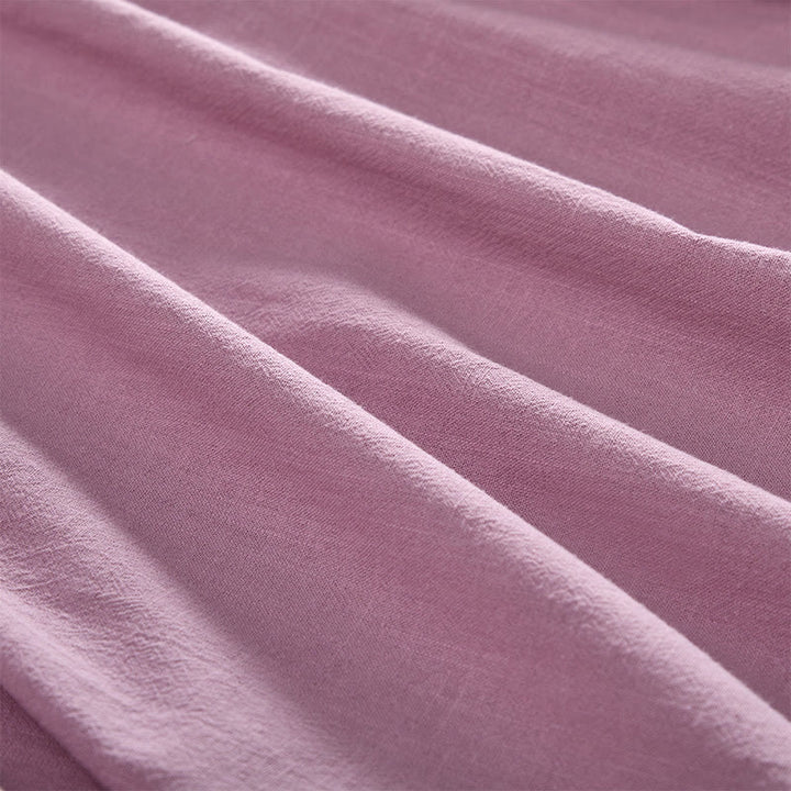 Buddha Stones Camicia da donna in cotone a maniche lunghe con scollo rotondo e bottoni a rana - image 15