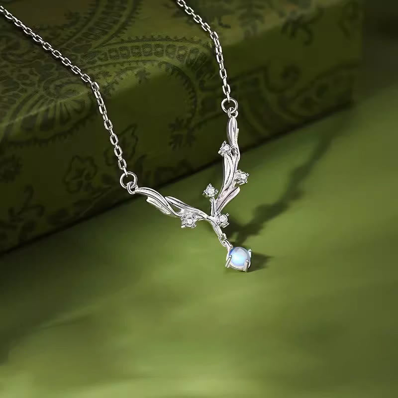 Buddha Stones Collana con ciondolo in argento sterling 925 con vischio che tiene lontani gli spiriti maligni - image 2