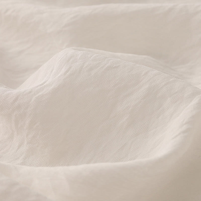 Buddha Stones T-shirt da donna a maniche corte a sbuffo con design a rana e bottoni a forma di rana, tinta unita. - image 10